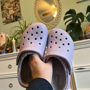 Women’s Sherpa lined Crocs